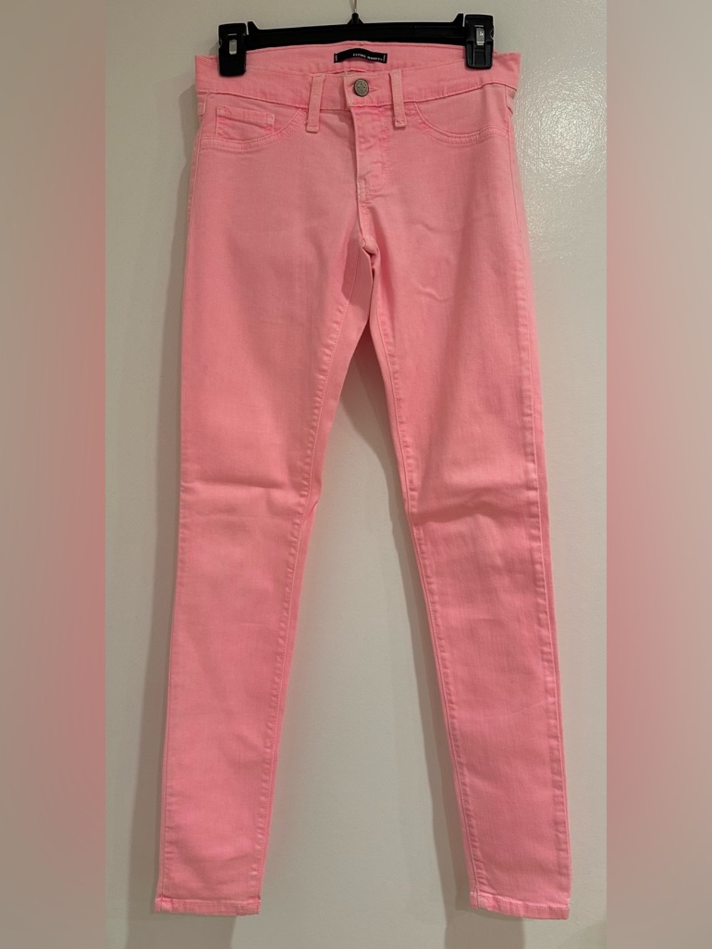 Flying Monkey Coral Pink Skinny Jeans Size 5